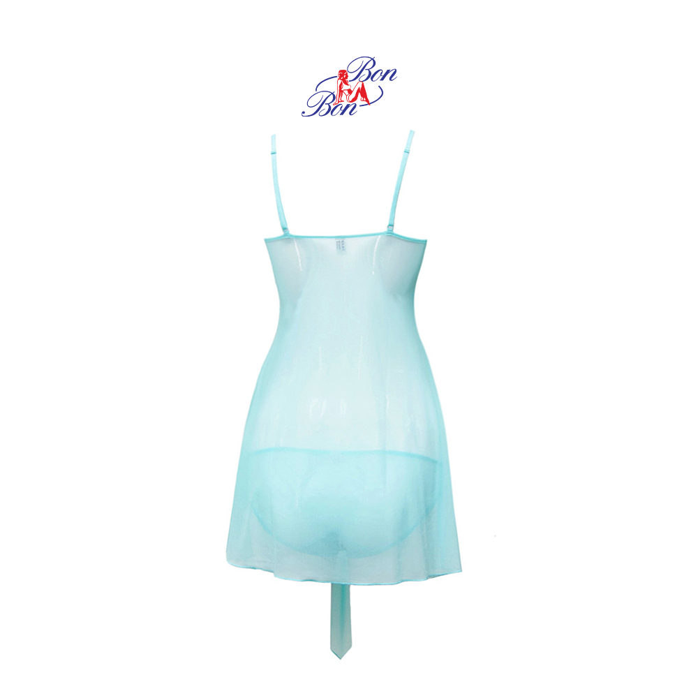 Đầm ngủ không cúp, cổ chữ V - IL9190