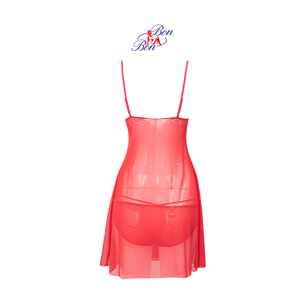 Đầm ngủ không cúp, vải lưới - IL9194