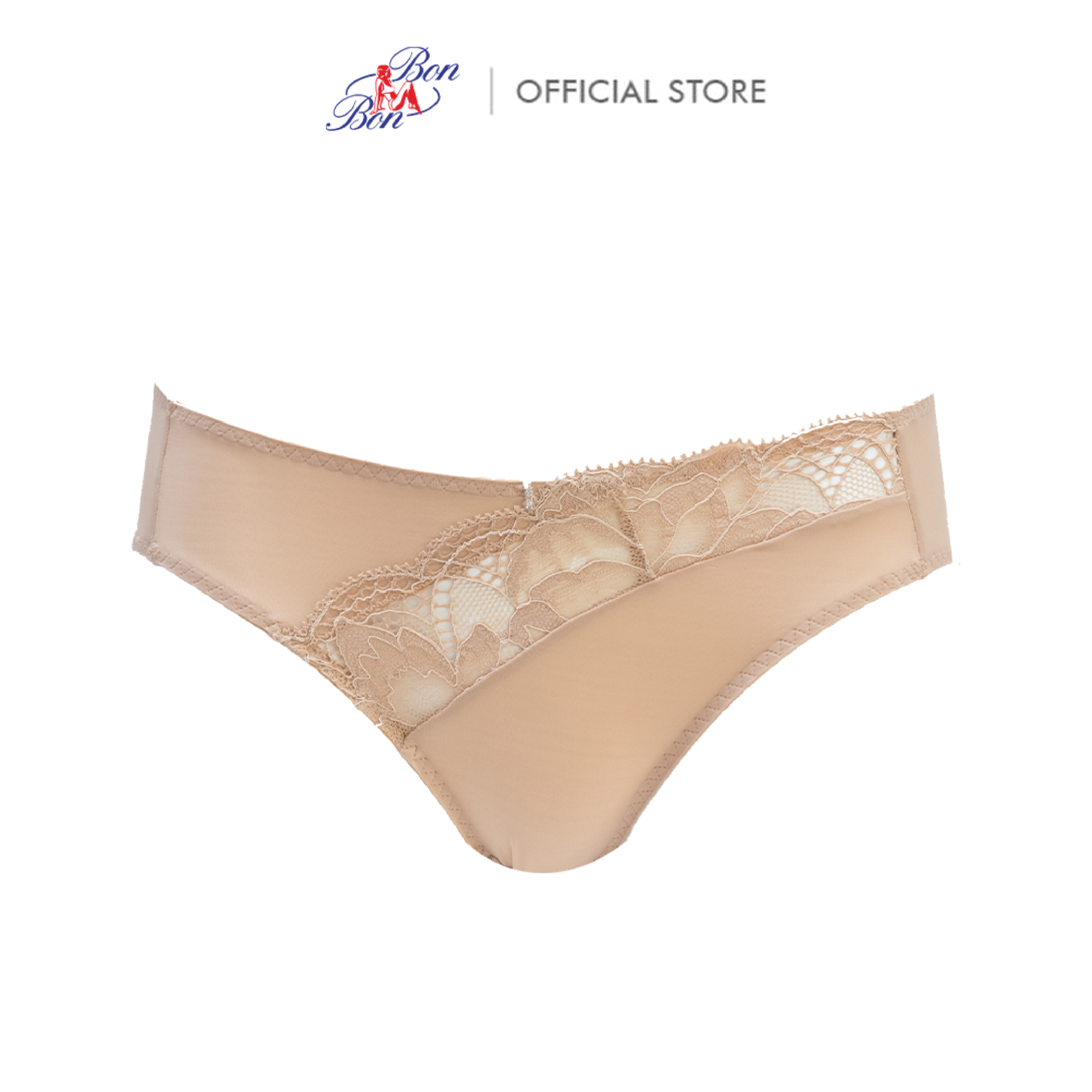 Quần lót lưng vừa, phối ren - SV35168