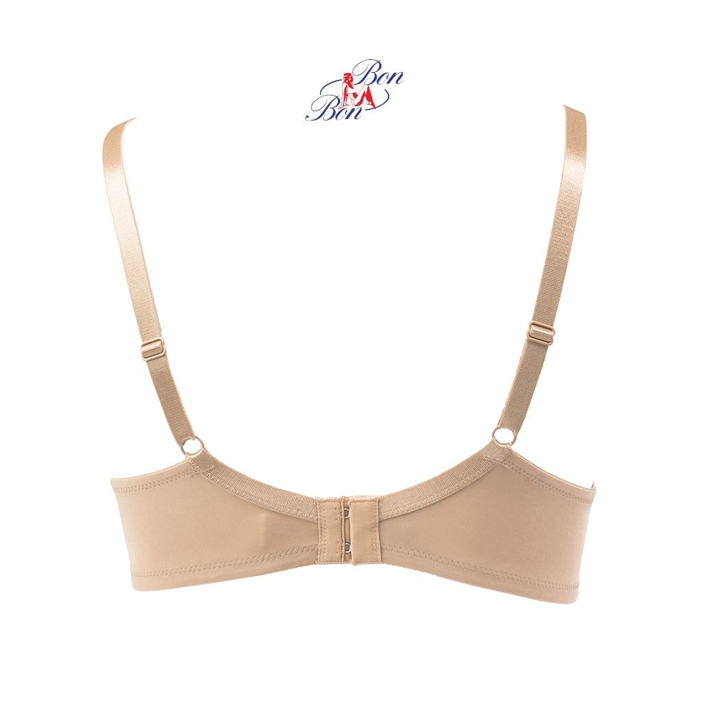 Áo lót ren full cúp 3/4, dây lưng trơn, mút vừa - BSCB3504