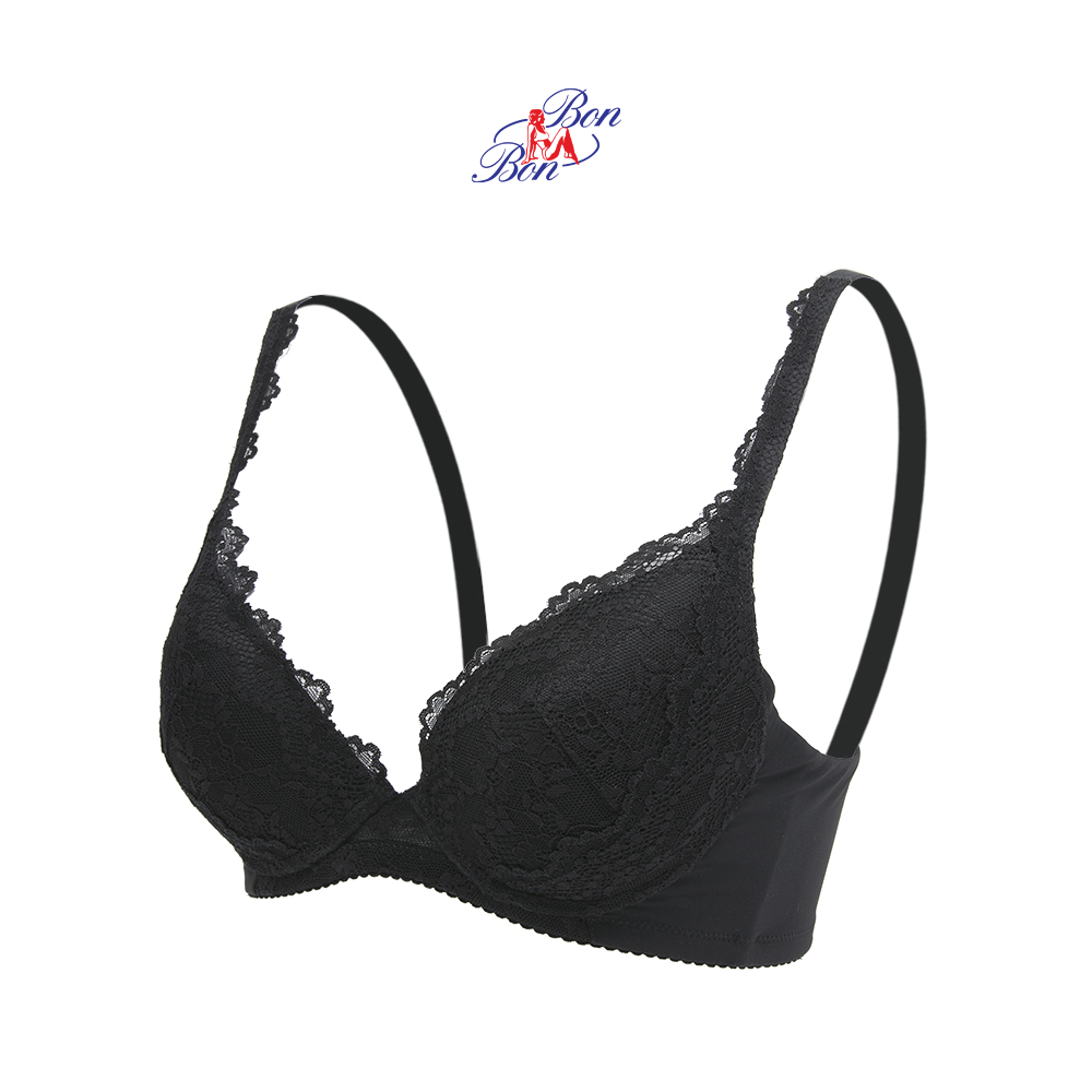 Áo cúp 3/4 mút dày vừa , ren toàn cúp sang trọng - BV35152