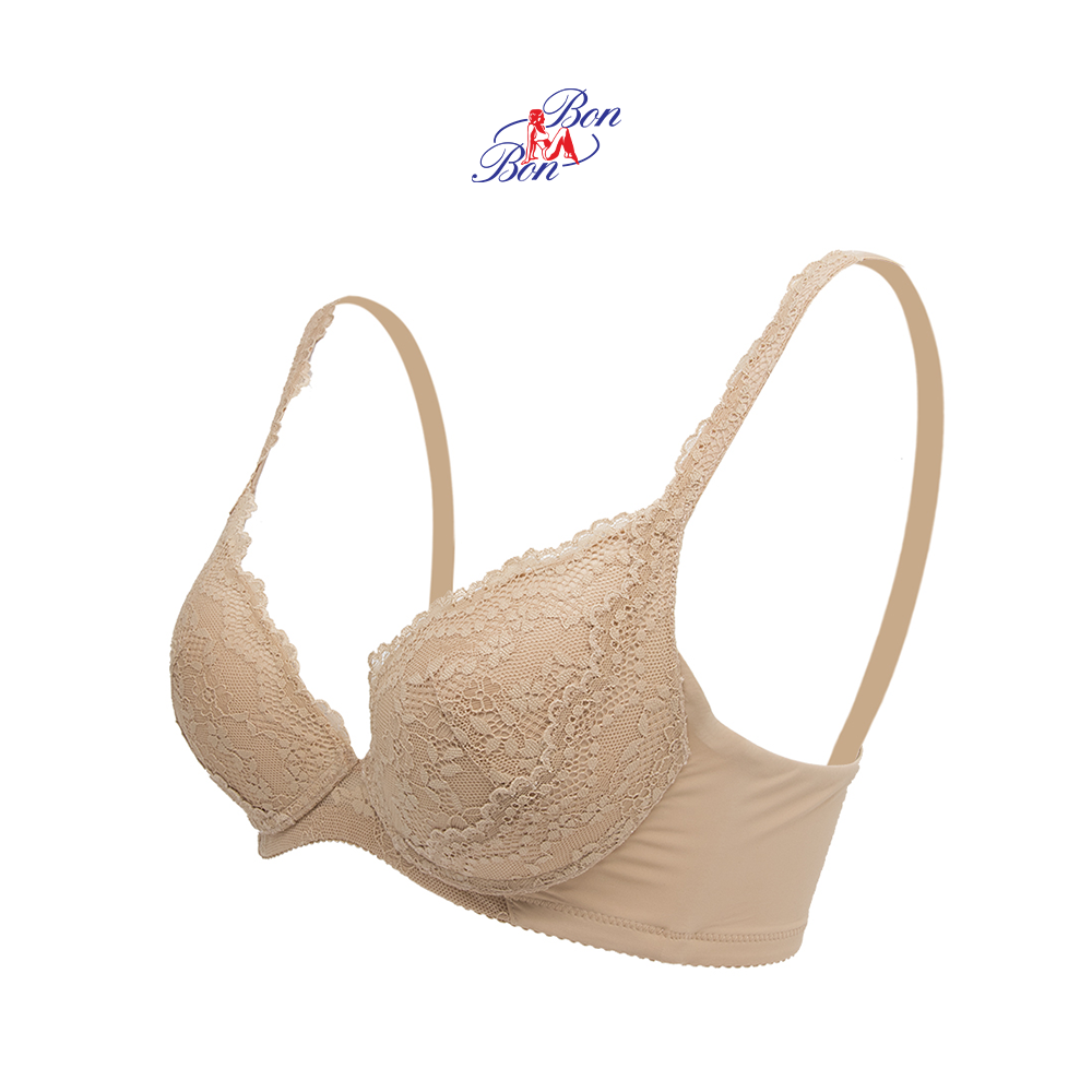 Áo cúp 3/4 mút dày vừa , ren toàn cúp sang trọng - BV35152