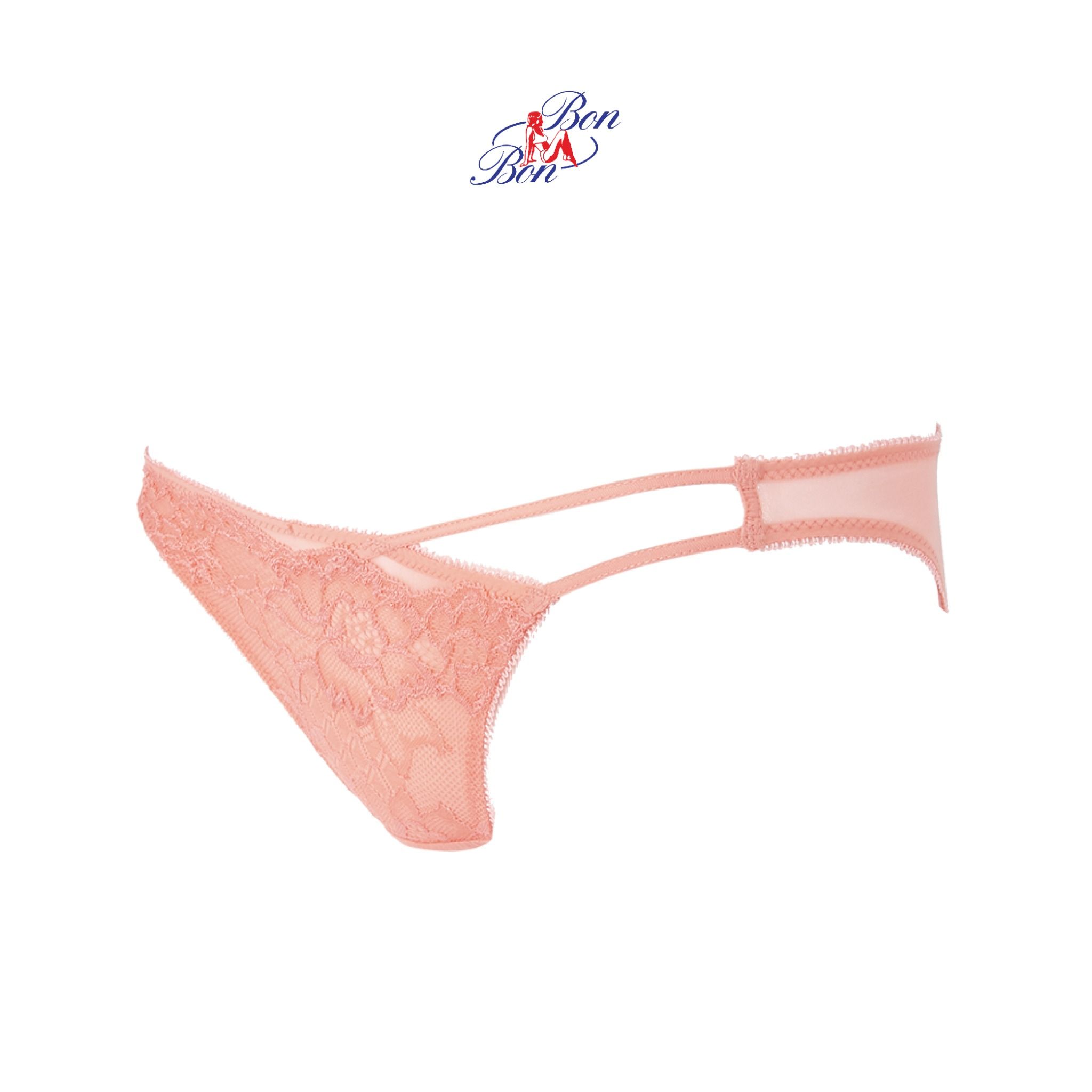 Quần lưng thấp, vải thun và ren - IS9464