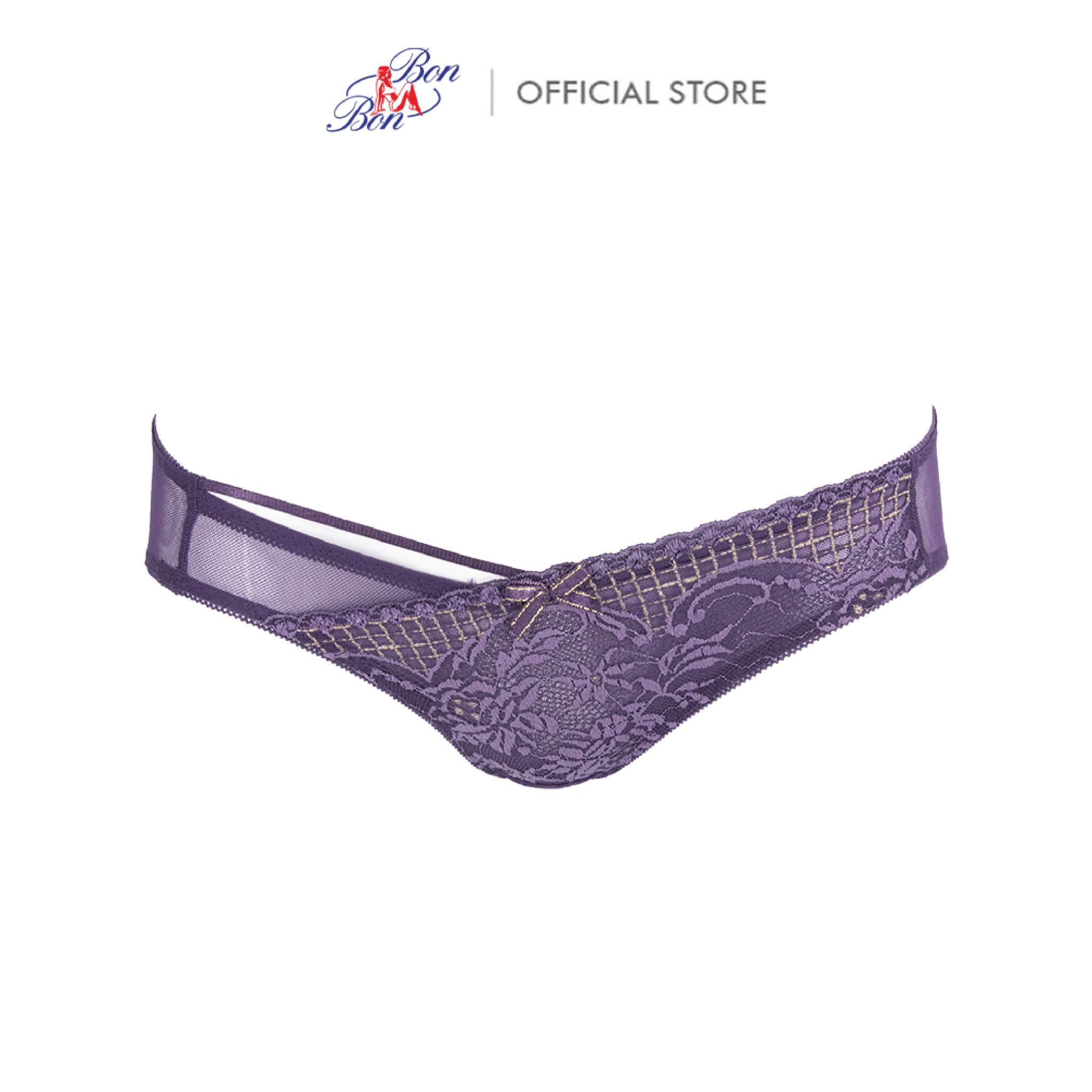 Quần lót lưng vừa, viền ren - SV3377