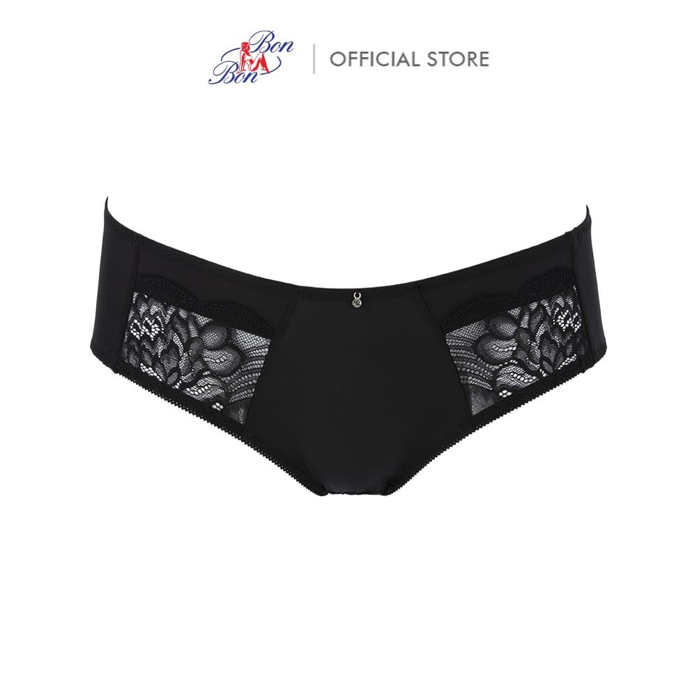 Quần lót lưng cao, ren đối xứng - SV35130