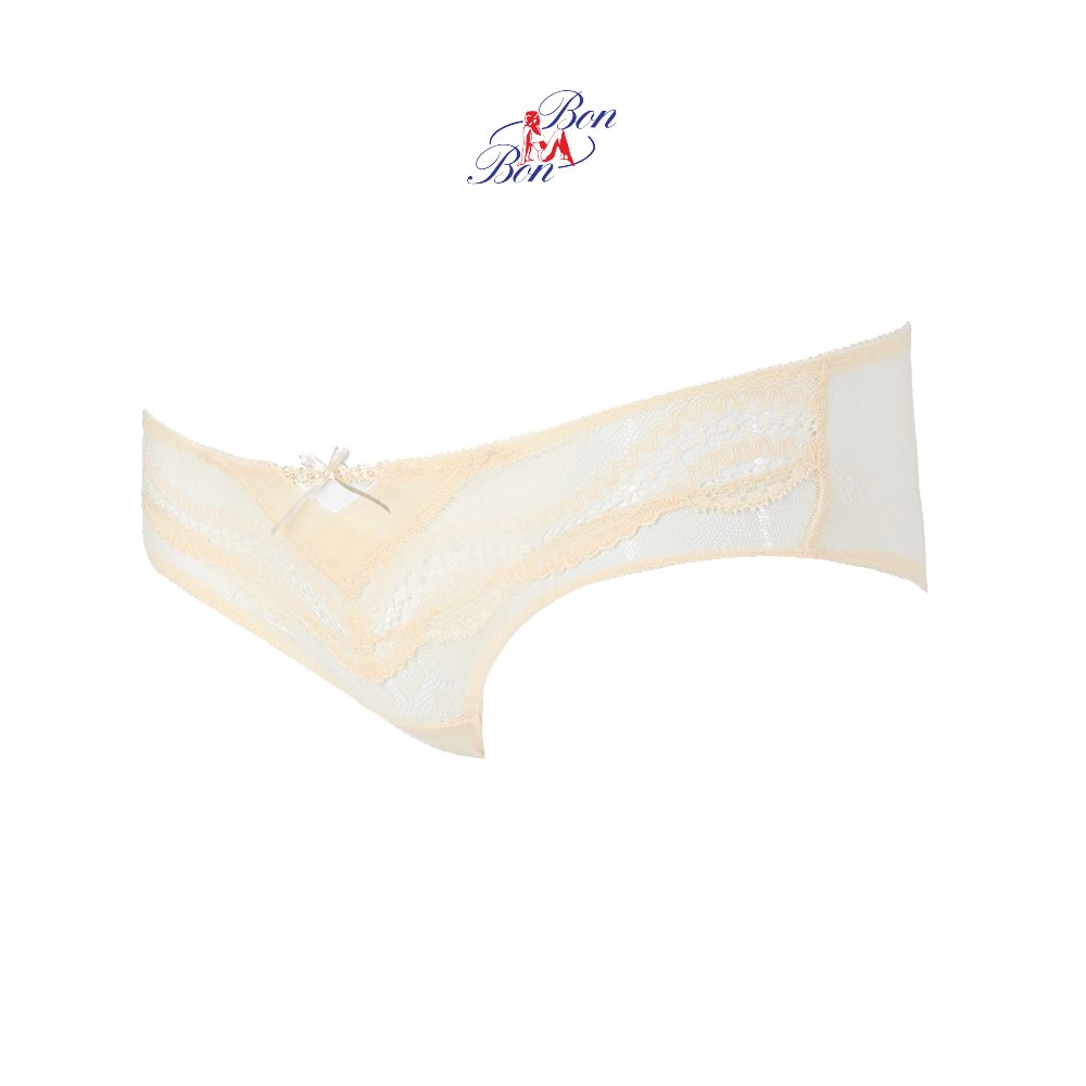 Quần lót lưng vừa, ren họa tiết - SV3569