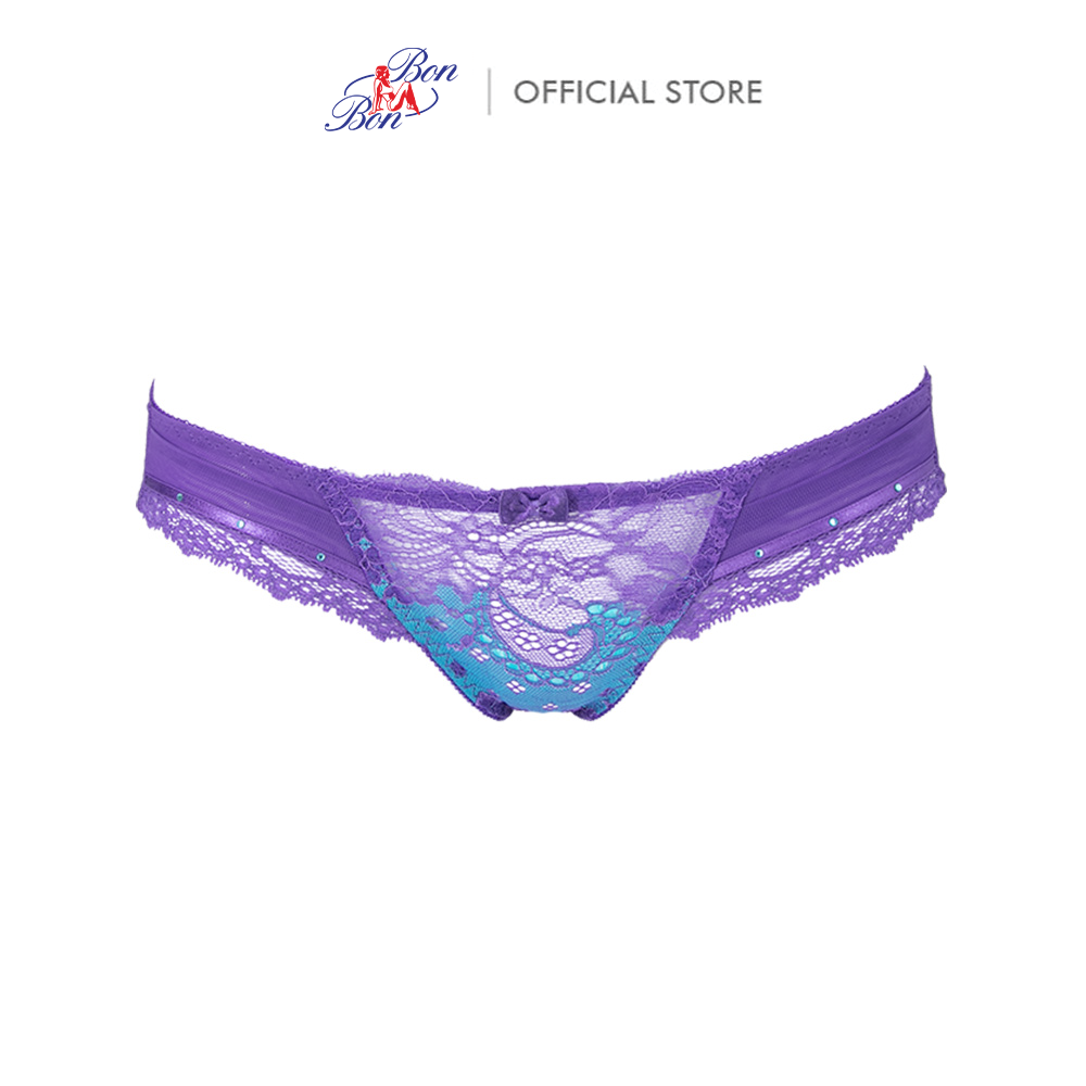 Quần lót lưng thấp, phủ ren - SV3595
