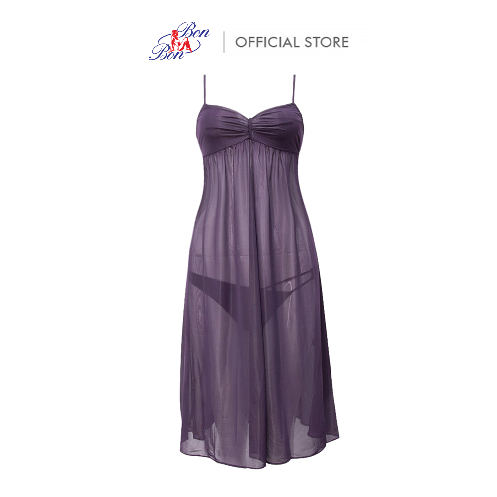 Đầm ngủ không cúp, vải thun - IL9463