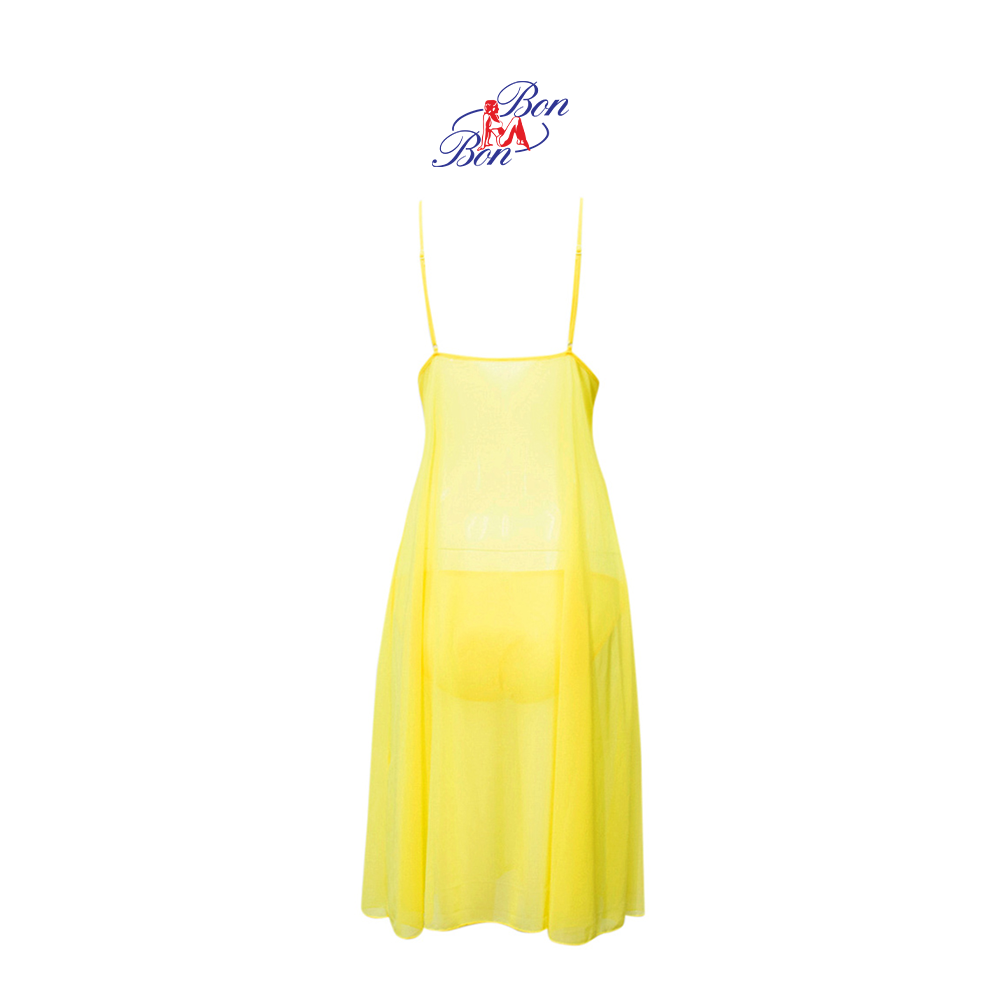 Đầm ngủ vải thun lưới xuyên thấu - IL9420