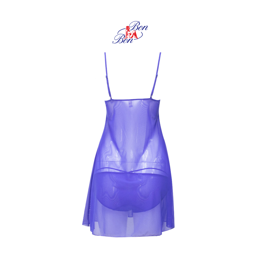 Đầm ngủ không cúp, vải lưới - IL9194