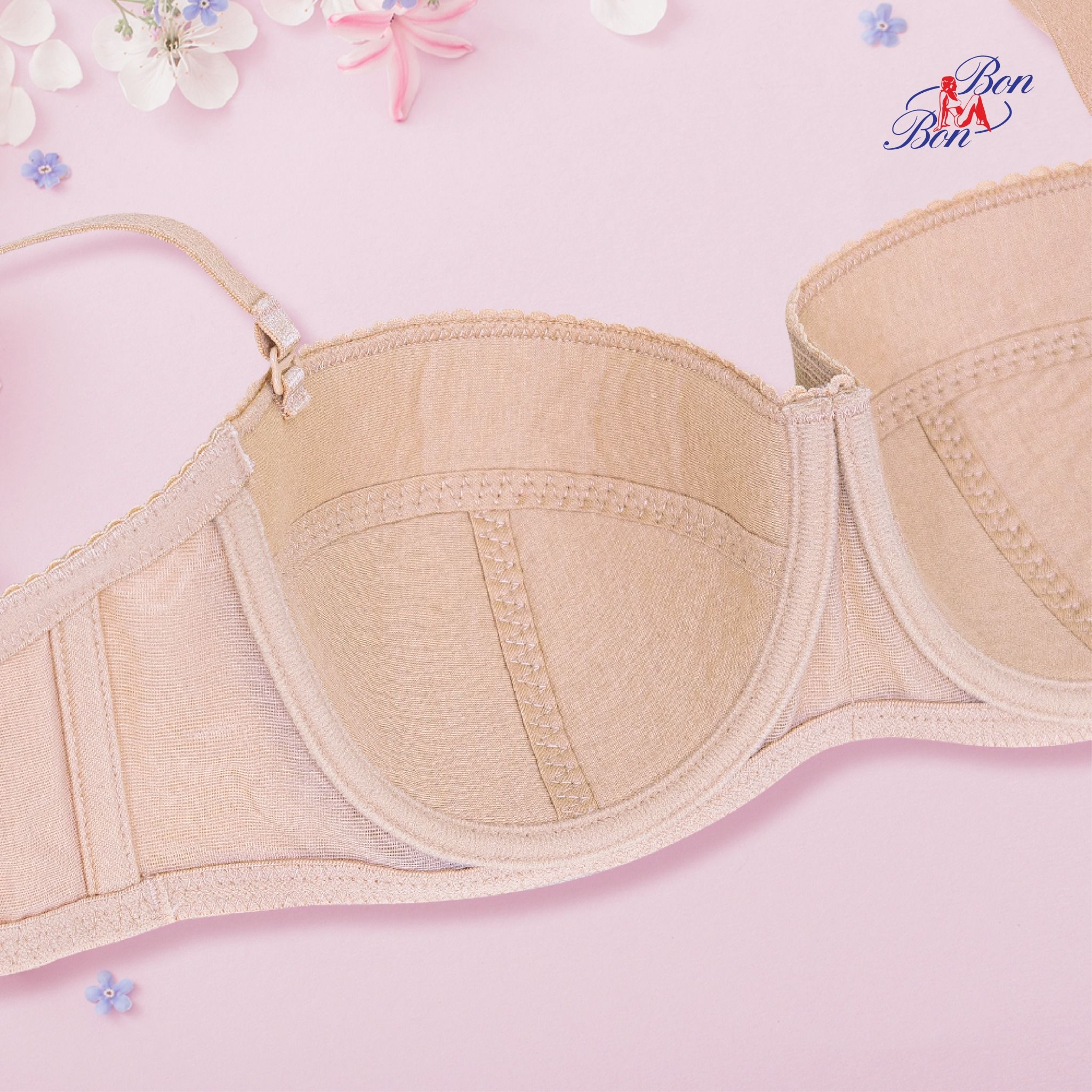 Áo lót cúp ngang, mút mỏng - BSCB2301