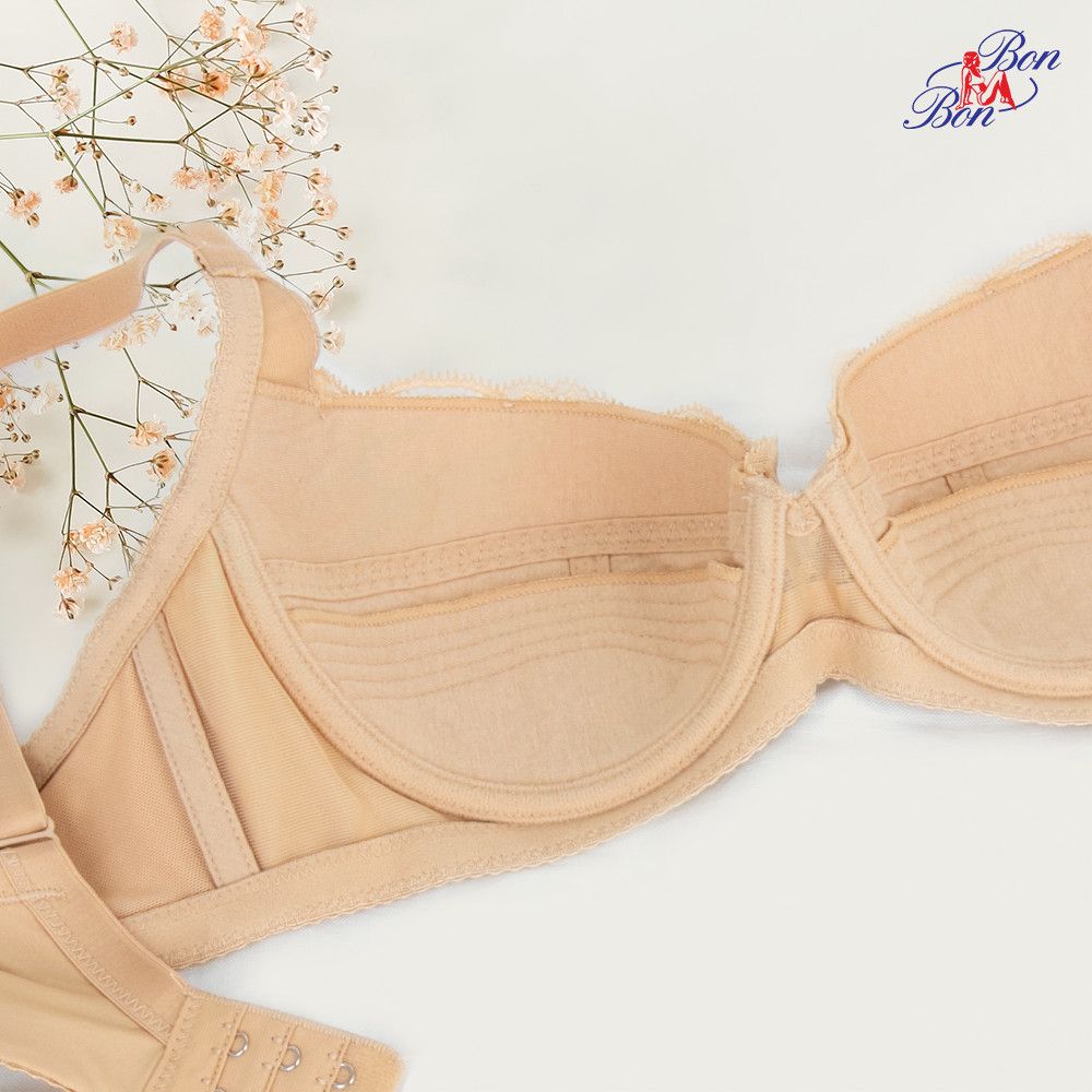 Áo lót mỏng, cúp phối ren - BV3396