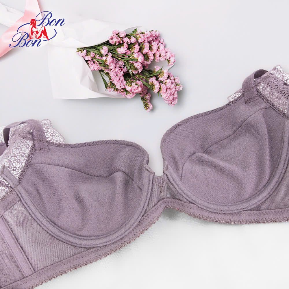 Áo lót dày vừa, dây vai phối ren - BV35177