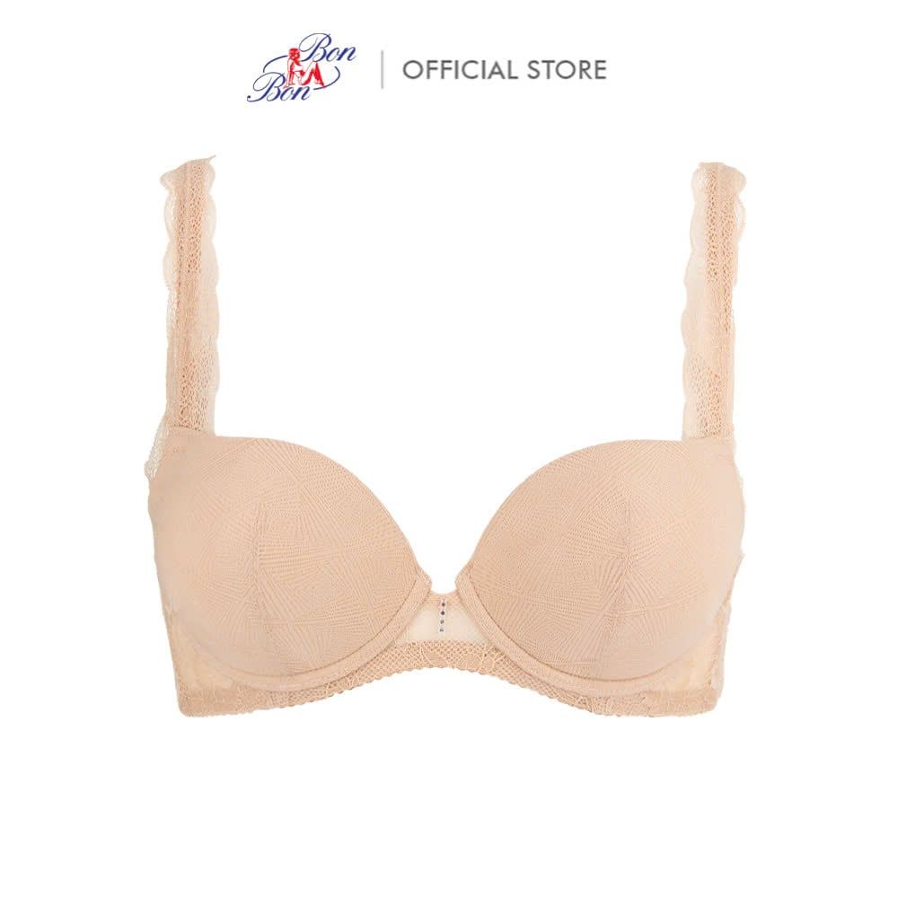 Áo lót dày vừa, dây vai phối ren - BV35177