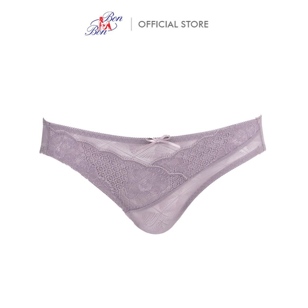 Quần lót phối ren, lưng vừa - SV35177