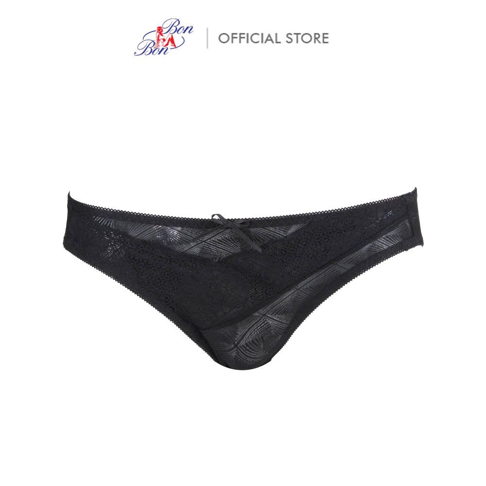 Quần lót phối ren, lưng vừa - SV35177