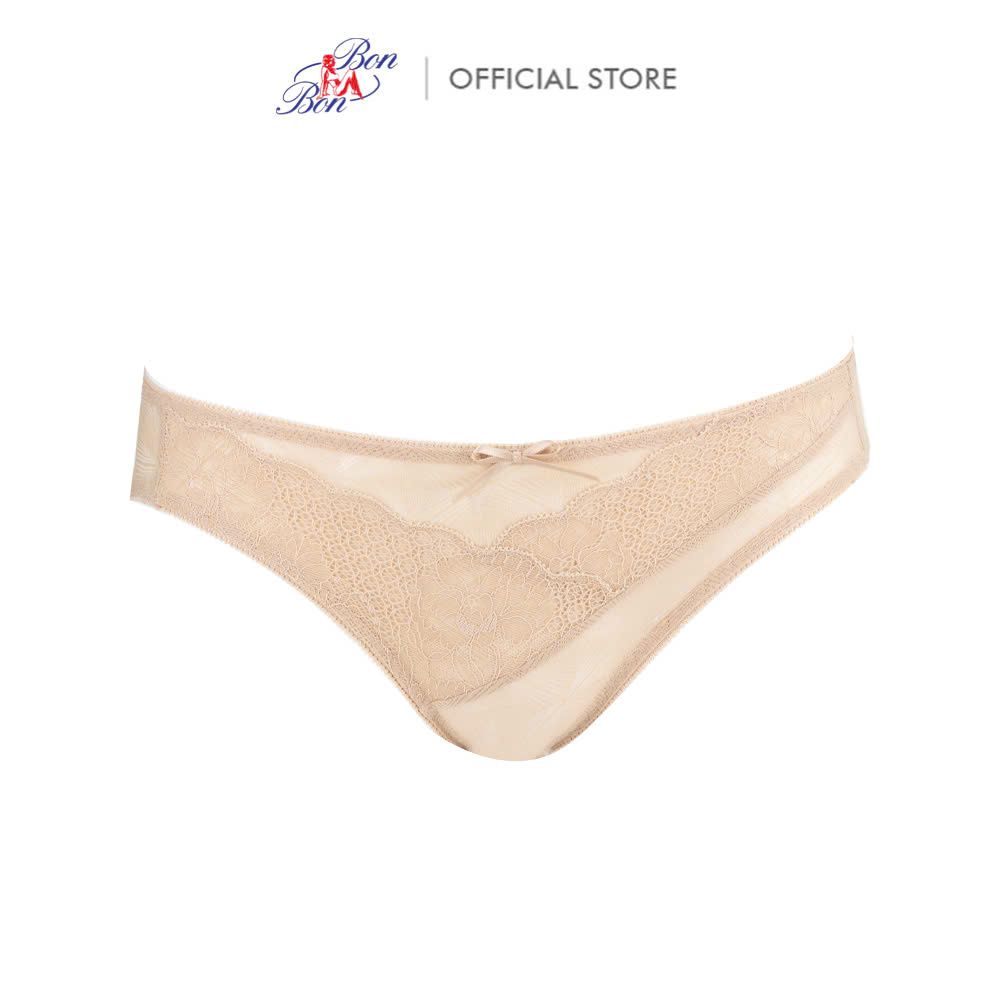 Quần lót phối ren, lưng vừa - SV35177