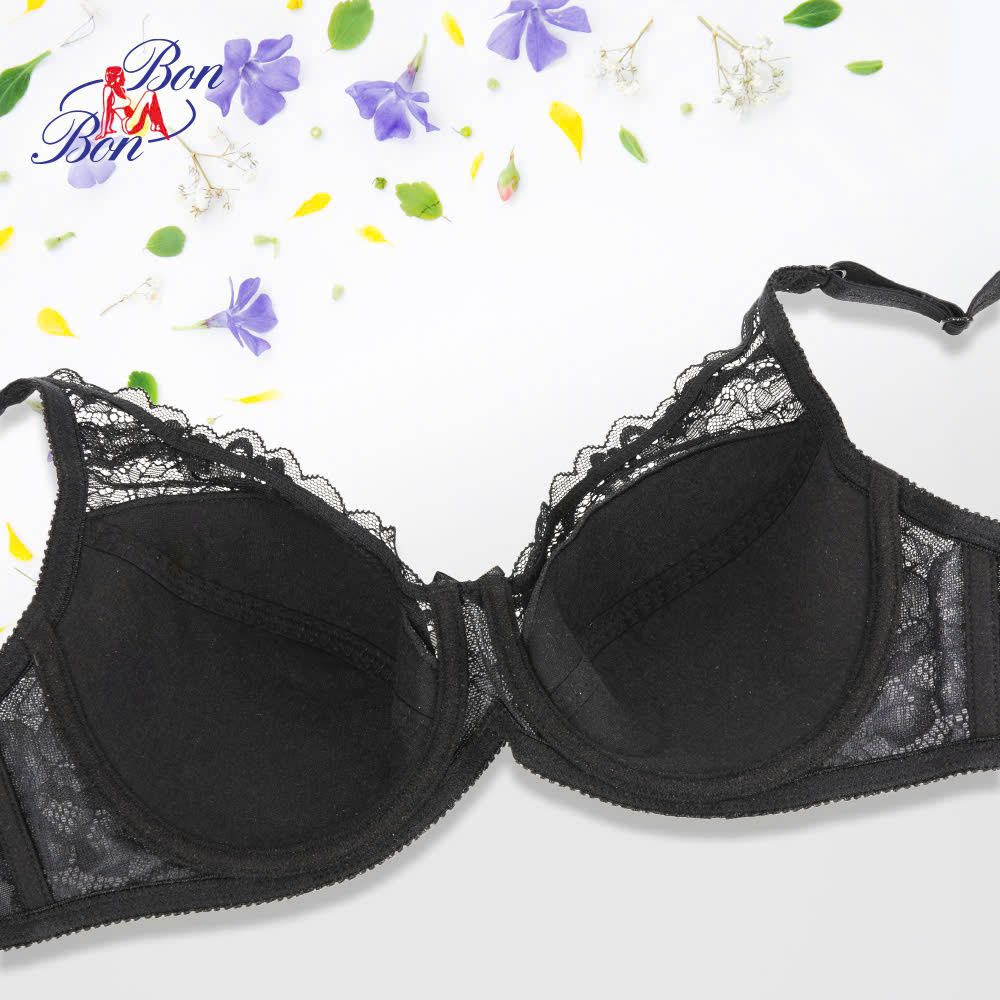 Áo lót mút mỏng, phối ren 4/5 Bon Bon - BSCB5301