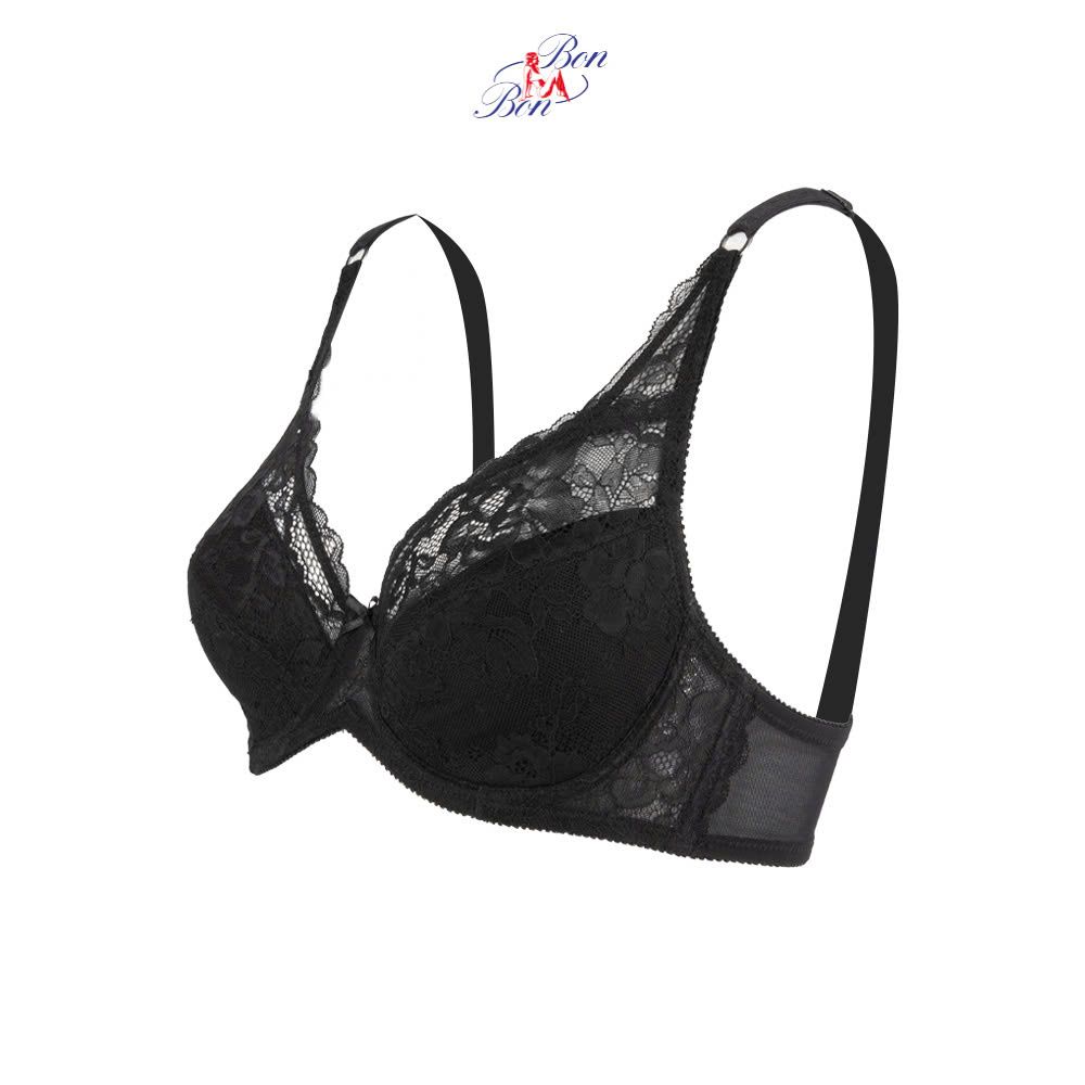 Áo lót mút mỏng, phối ren 4/5 Bon Bon - BSCB5301