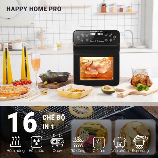 Lò chiên không dầu Happy Home Pro 15 Lít 21S01