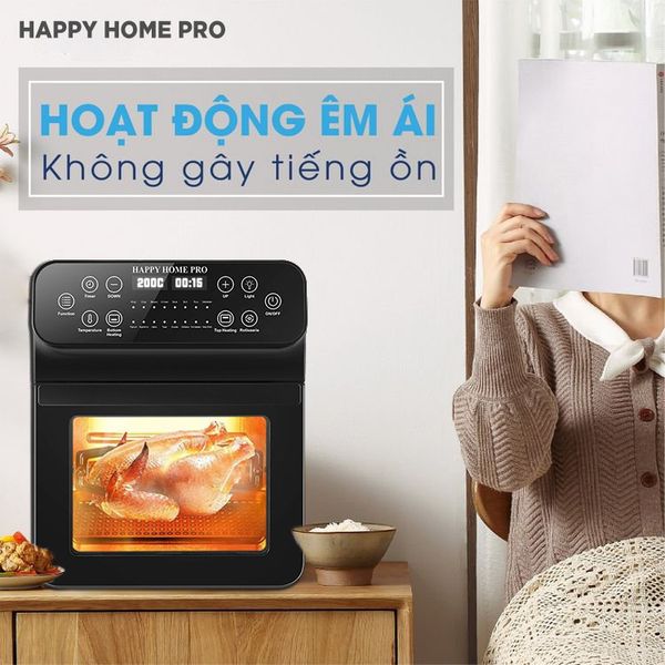 Lò chiên không dầu Happy Home Pro 15 Lít 21S01