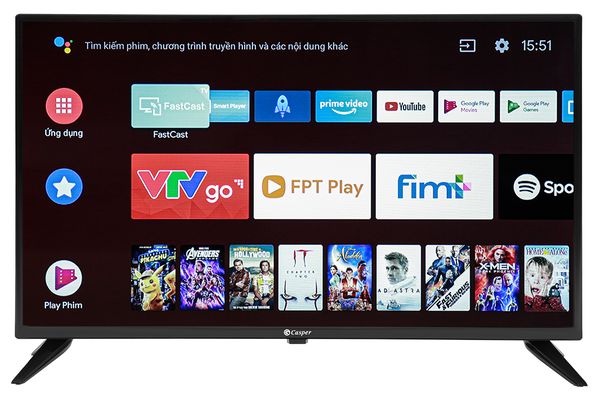 Android Tivi Casper HD 32 Inch 32HGA510