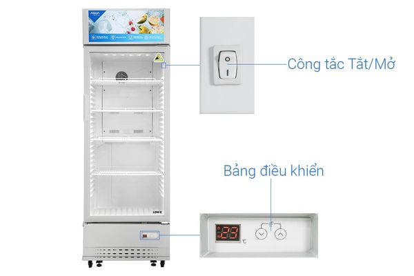 Tủ mát Aqua 280 Lít AQS-AF400S