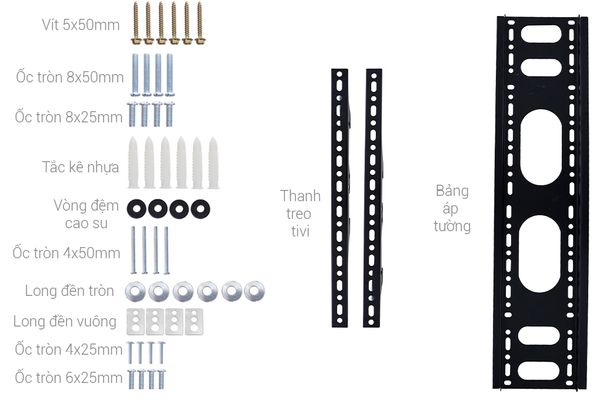 Khung treo Tivi cố định 42-59 Inch Camel CMT65