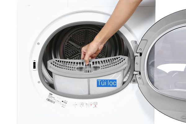 Máy sấy thông hơi Beko 9 Kg DA9112RX0WB