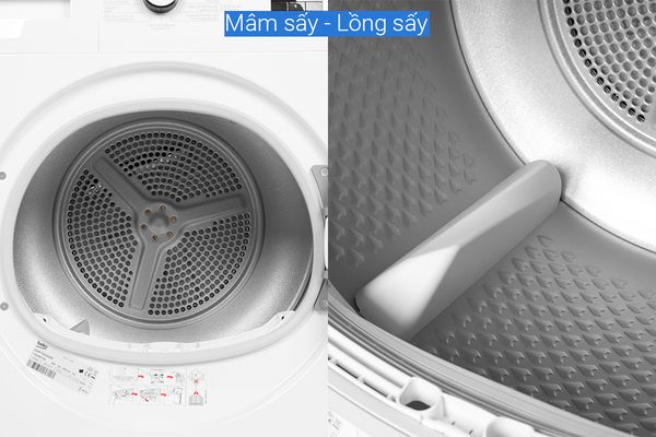 Máy sấy Beko 8 Kg DU8133GA0W