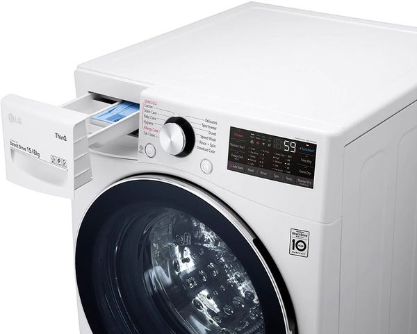 Máy giặt sấy LG 15 Kg F2515RTGW