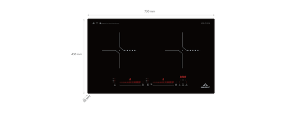 Bếp điện từ đôi Hòa Phát HPC D21A2