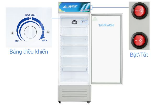 Tủ mát Hòa Phát 280 Lít HSC 700F1R1