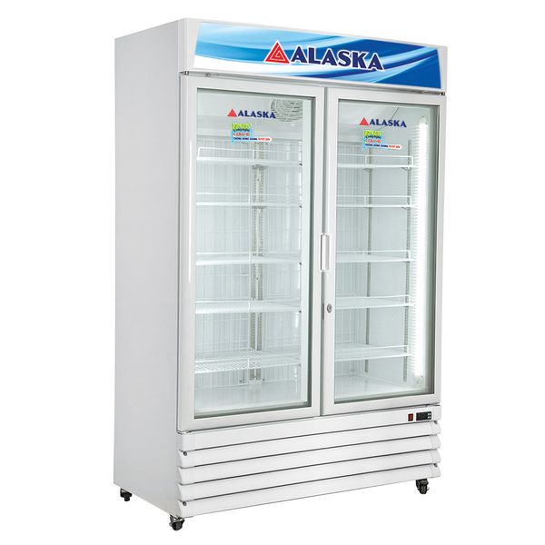 Tủ đông đứng trưng bày mặt kính Alaska 700 Lít IF-700G2