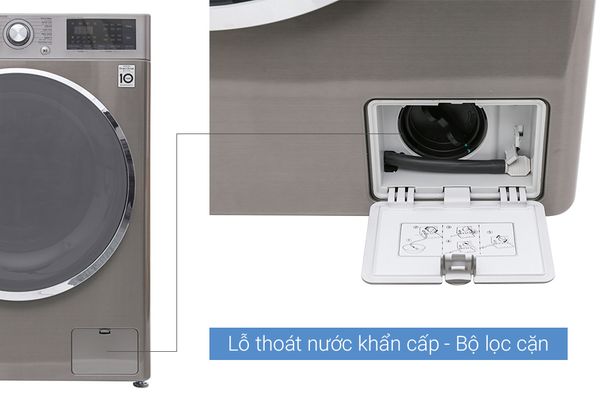 Máy giặt LG Inverter 9 Kg FC1409S2E