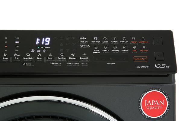 Máy giặt sấy Panasonic Inverter 10.5 Kg NA-V105FR1BV