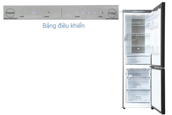 Tủ lạnh Samsung Inverter 339 Lít RB33T307055/SV