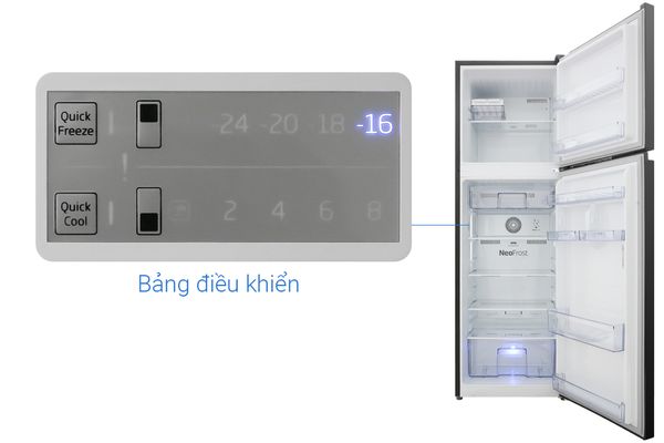 Tủ lạnh Beko Inverter 250 Lít RDNT271I50VWB