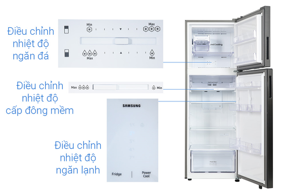 Tủ lạnh Samsung Inverter 305 Lít RT31CG5424B1SV