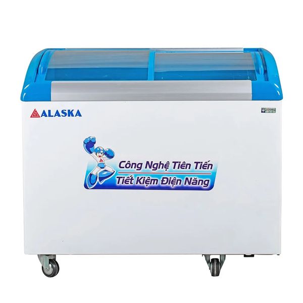 Tủ đông kính cong Alaska 203 Lít SD-500Y