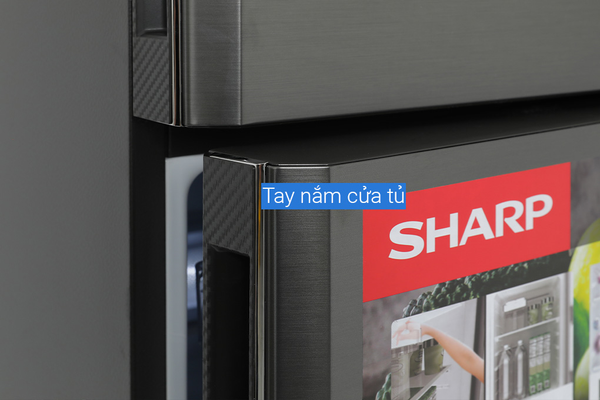 Tủ lạnh Sharp Inverter 360 Lít SJ-XP382AE-DS