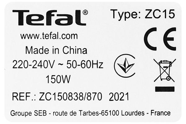 Máy ép trái cây Tefal ZC150838