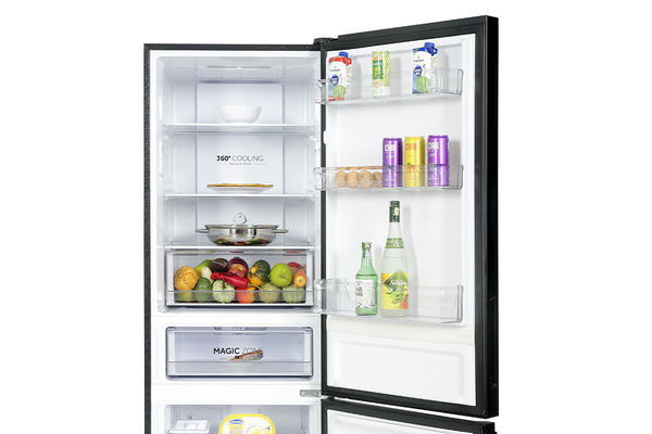 Tủ lạnh Aqua Inverter 324 Lít AQR-B390MA(FB)