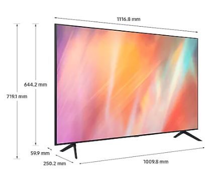 Smart Tivi Samsung 4K 50 Inch UA50AU7700