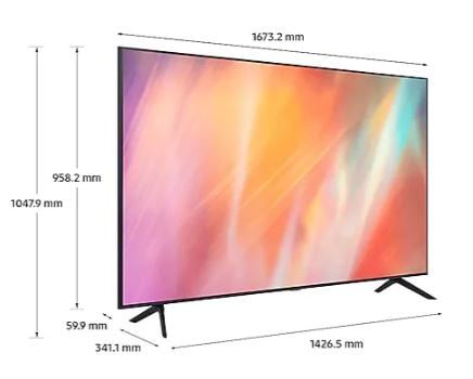 Smart Tivi Samsung 4K 75 Inch UA75AU7700