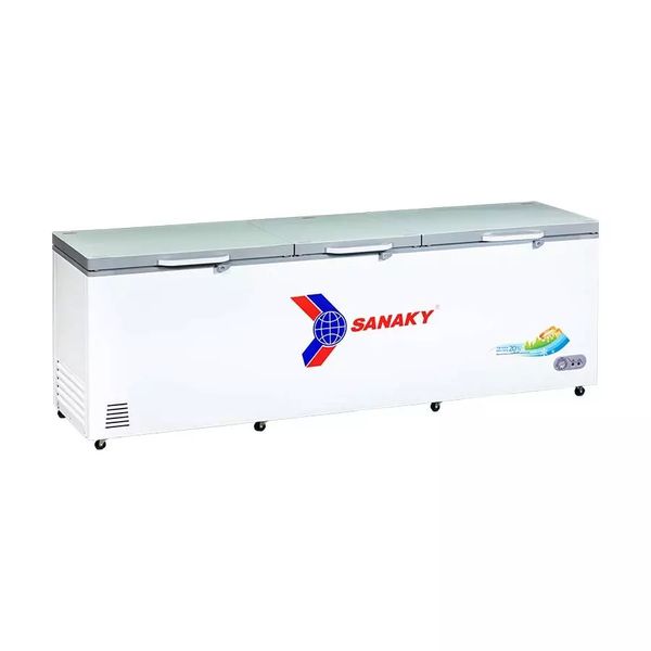 Tủ đông mặt kính cường lực Sanaky 900 Lít VH-1199HYK