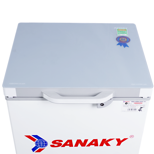 Tủ đông Sanaky 100 Lít VH-1599HYK (Mặt kính xám)
