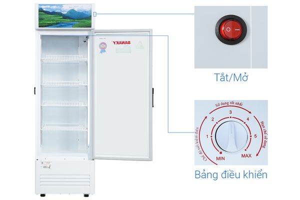 Tủ mát Sanaky 240 Lít VH-2589K