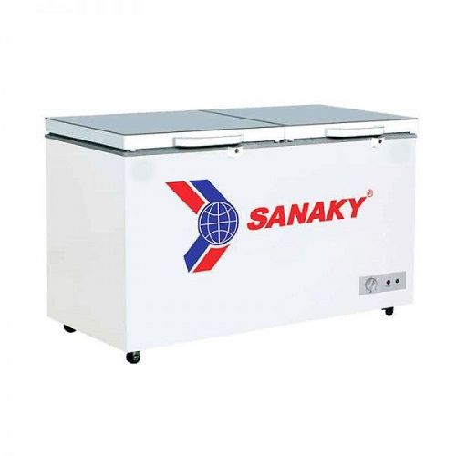 Tủ đông mặt kính cường lực Sanaky 208 Lít VH-2599A2K