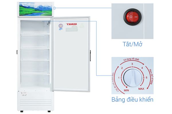 Tủ mát Sanaky 300 Lít VH-3089K